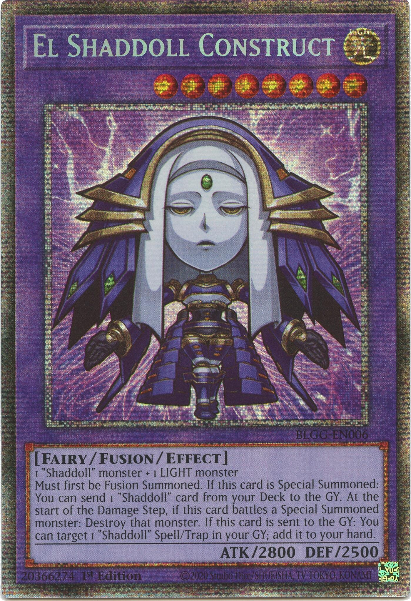 El Shaddoll Construct (Starlight Rare) [BLGG-EN006] Starlight Rare | Exor Games Dartmouth