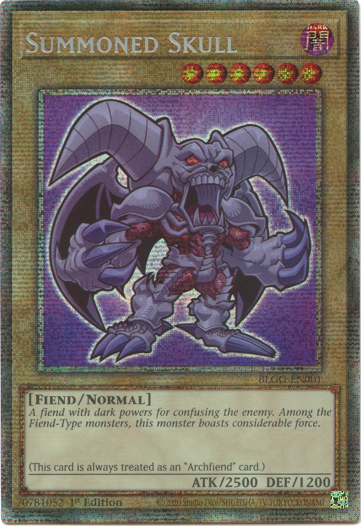 Summoned Skull (Starlight Rare) [BLGG-EN001] Starlight Rare | Exor Games Dartmouth
