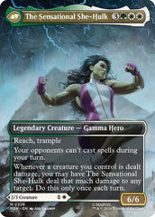 Jennifer Walters // The Sensational She-Hulk (Borderless) (0328) [Marvel Super Heroes] | Exor Games Dartmouth