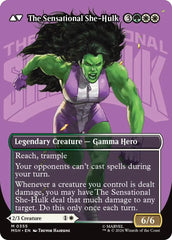 Jennifer Walters // The Sensational She-Hulk (Borderless) (0355) [Marvel Super Heroes] | Exor Games Dartmouth
