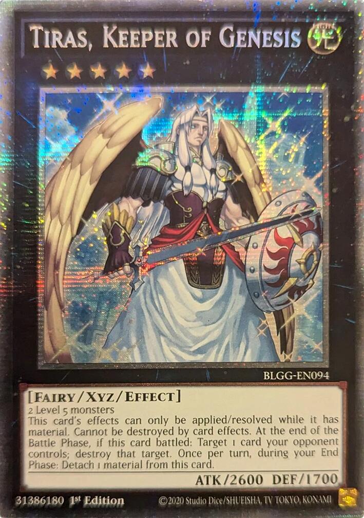 Tiras, Keeper of Genesis (Starlight Rare) [BLGG-EN094] Starlight Rare | Exor Games Dartmouth