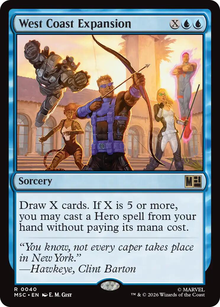 West Coast Expansion (Surge Foil) [Marvel Super Heroes Commander] | Exor Games Dartmouth