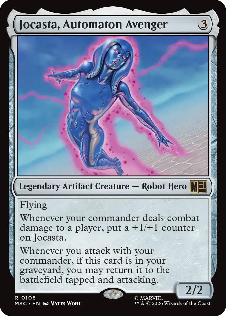 Jocasta, Automaton Avenger (Surge Foil) [Marvel Super Heroes Commander] | Exor Games Dartmouth