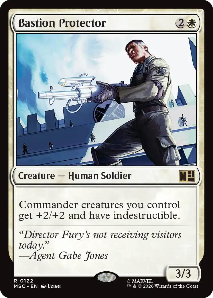 Bastion Protector (Surge Foil) [Marvel Super Heroes Commander] | Exor Games Dartmouth