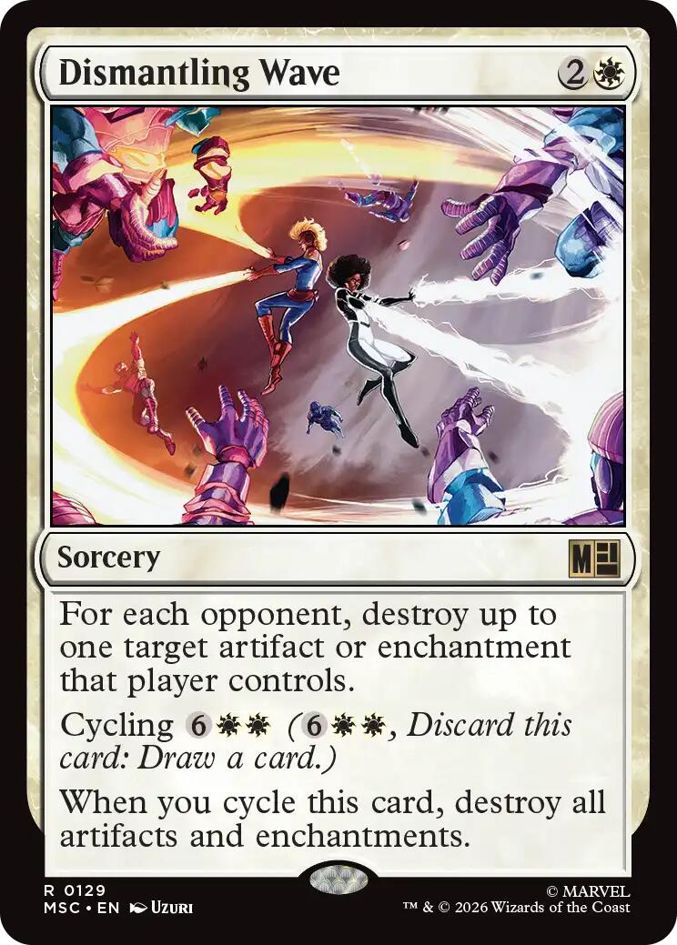 Dismantling Wave (Surge Foil) [Marvel Super Heroes Commander] | Exor Games Dartmouth