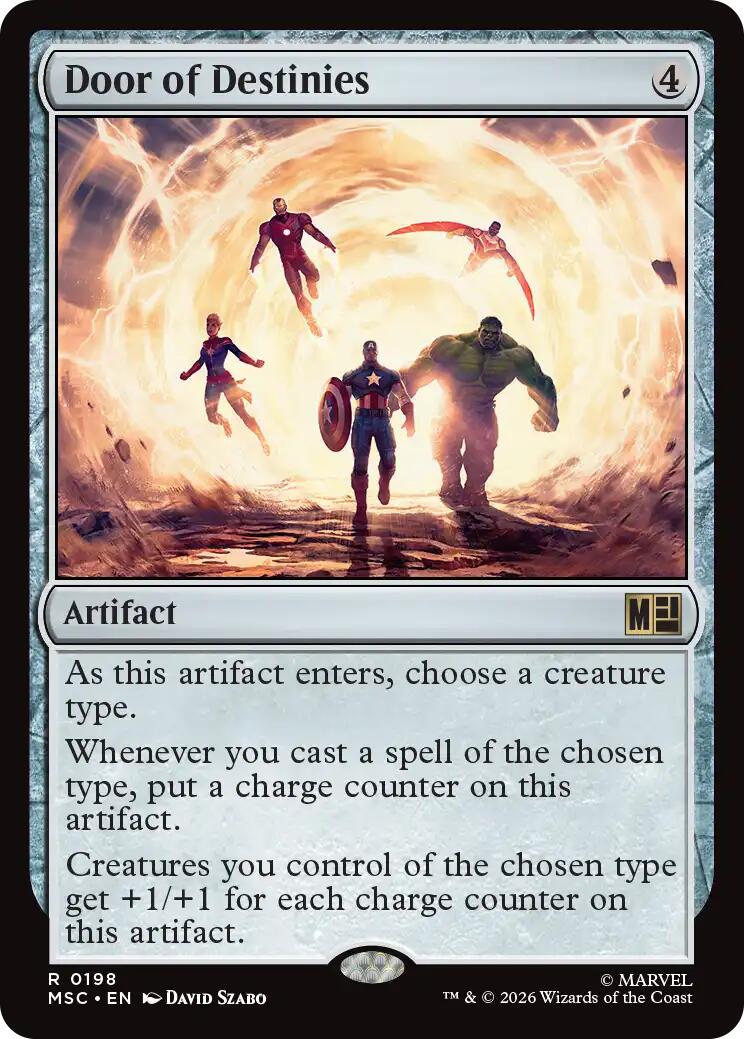Door of Destinies (Surge Foil) [Marvel Super Heroes Commander] | Exor Games Dartmouth