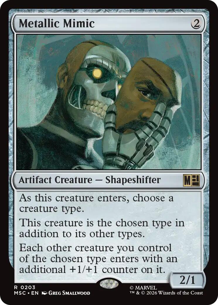 Metallic Mimic (Surge Foil) [Marvel Super Heroes Commander] | Exor Games Dartmouth