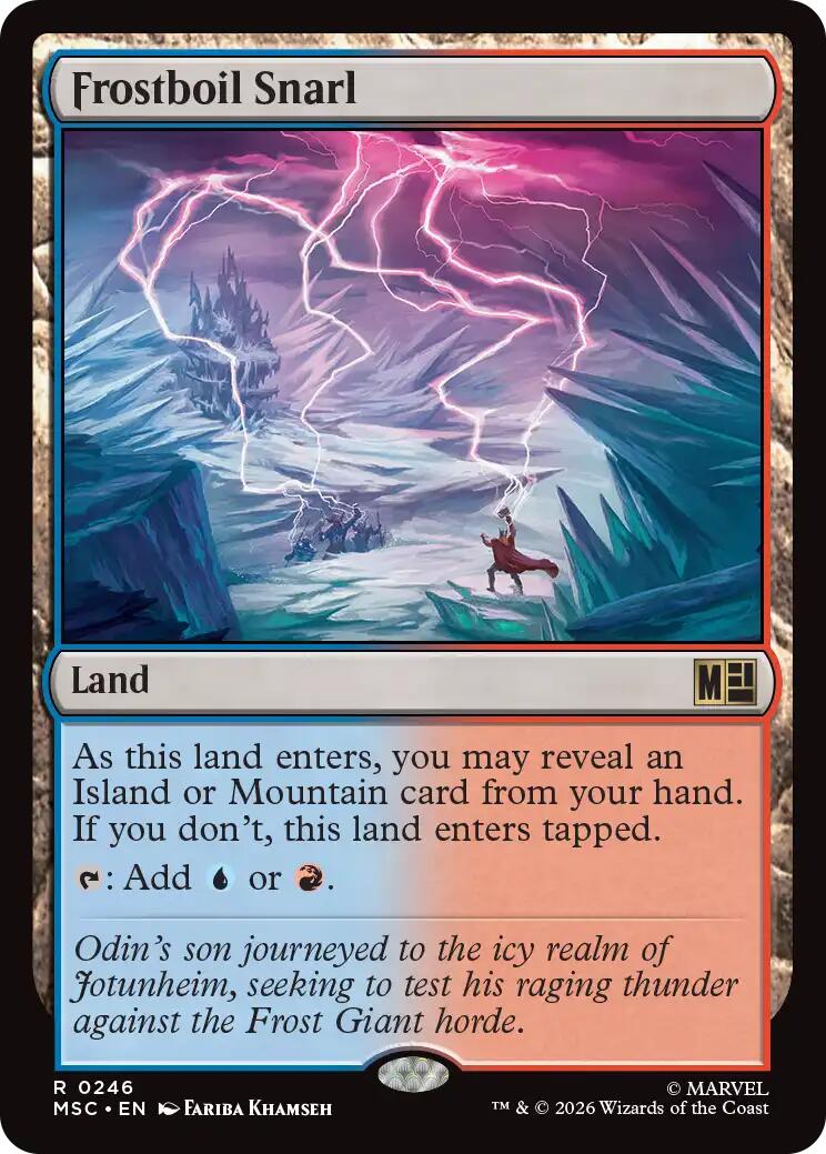 Frostboil Snarl (Surge Foil) [Marvel Super Heroes Commander] | Exor Games Dartmouth