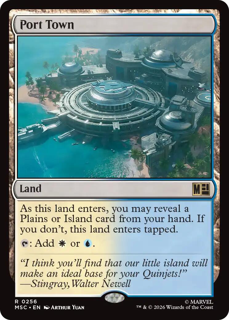 Port Town (Surge Foil) [Marvel Super Heroes Commander] | Exor Games Dartmouth