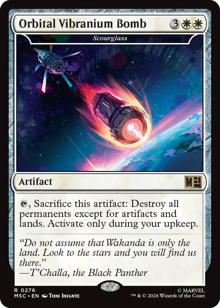 Orbital Vibranium Bomb - Scourglass [Marvel Super Heroes Commander] | Exor Games Dartmouth