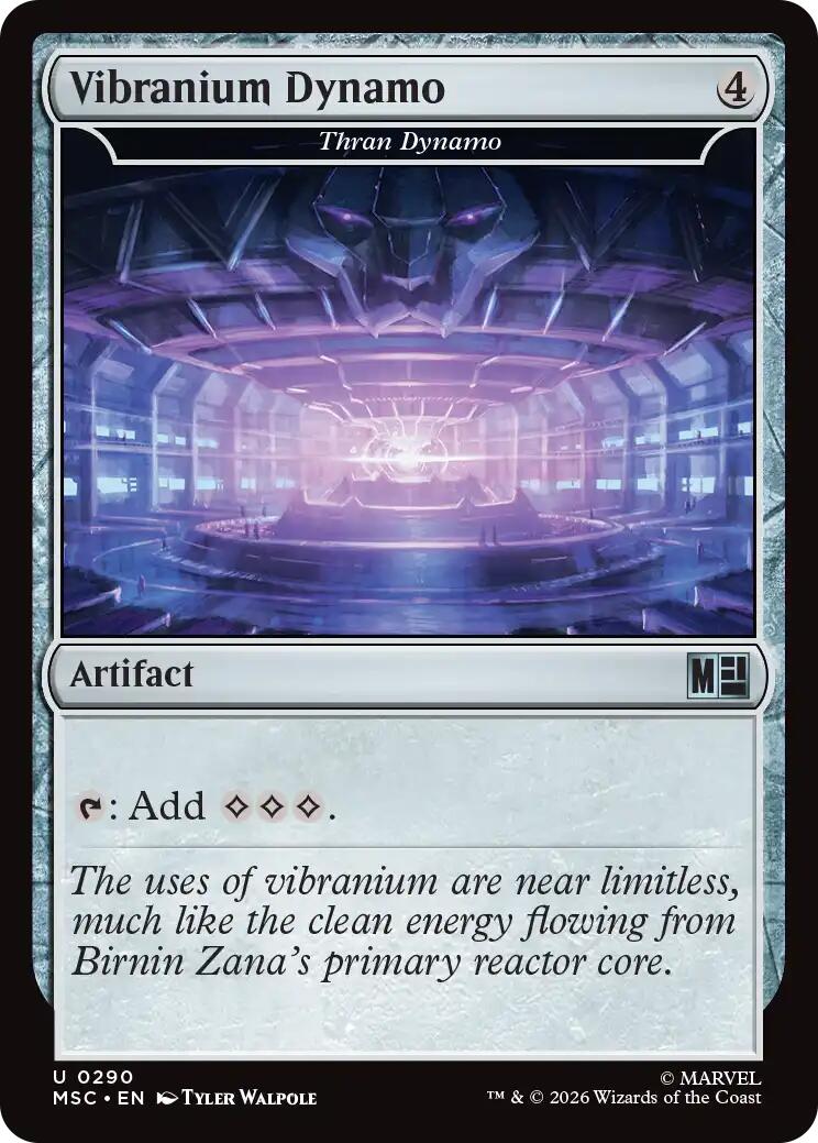Vibranium Dynamo - Thran Dynamo (Surge Foil) [Marvel Super Heroes Commander] | Exor Games Dartmouth