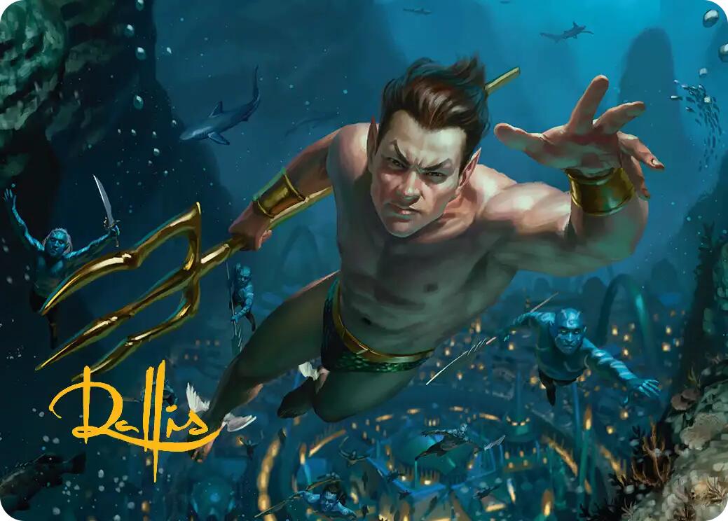 Namor the Sub-Mariner Art Card (Gold-Stamped Signature) [Marvel Super Heroes Art Series] | Exor Games Dartmouth
