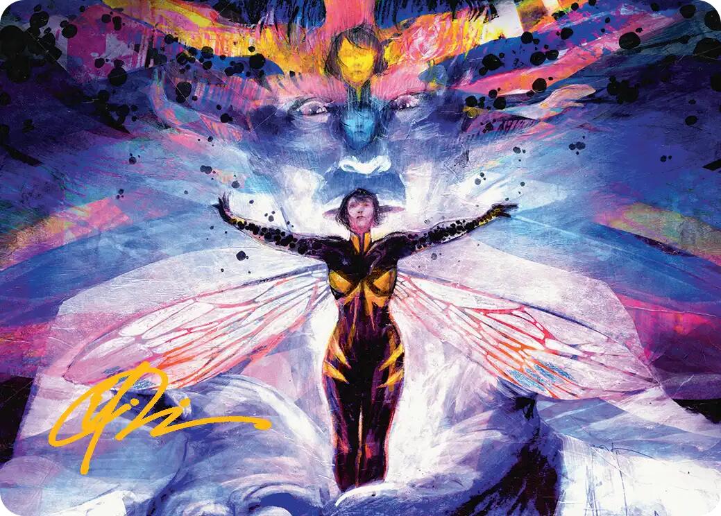 Pym Particles Art Card (Gold-Stamped Signature) [Marvel Super Heroes Art Series] | Exor Games Dartmouth