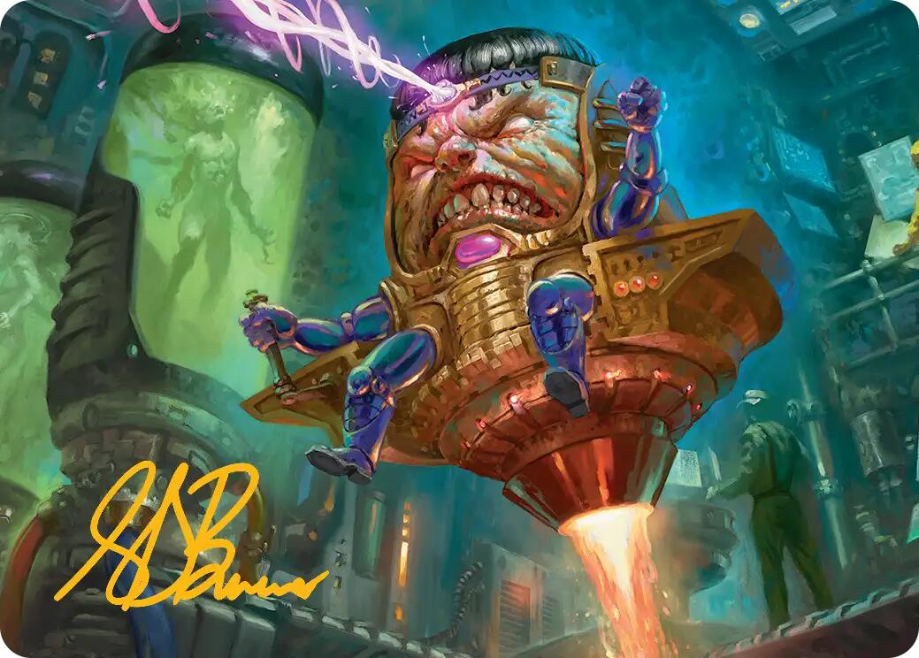M.O.D.O.K. Art Card (Gold-Stamped Signature) [Marvel Super Heroes Art Series] | Exor Games Dartmouth