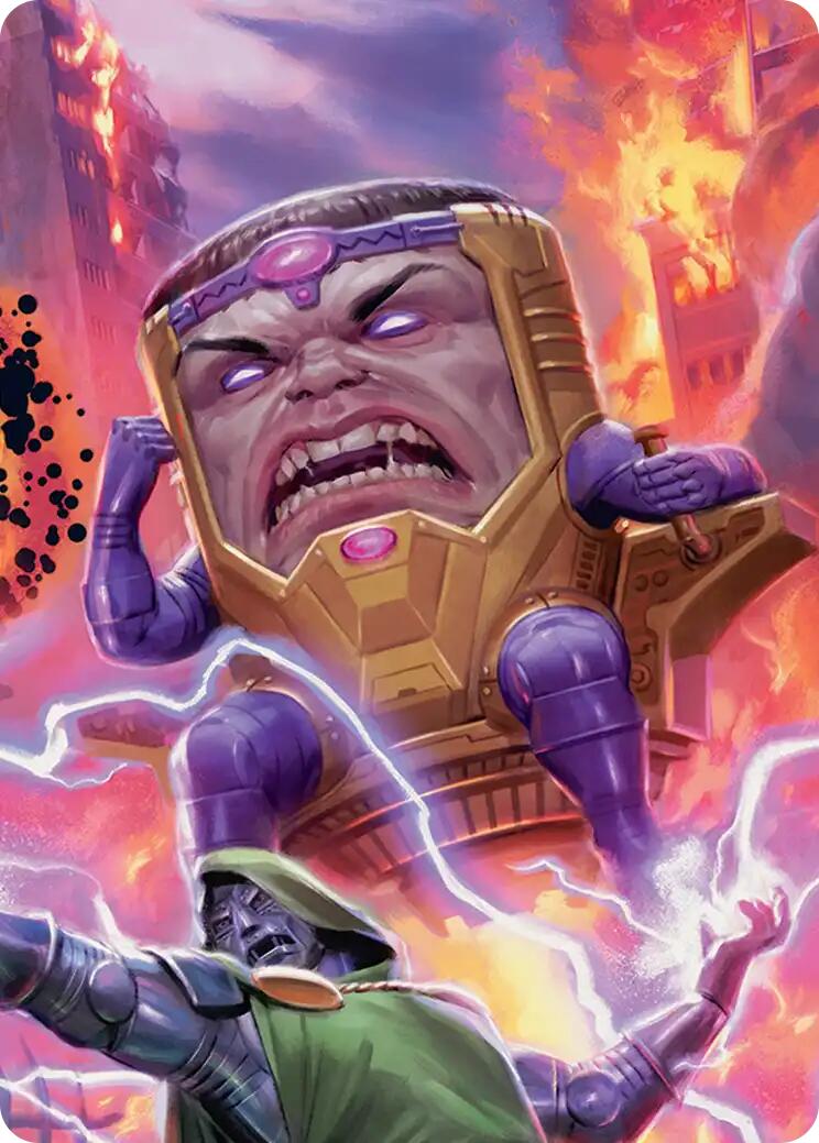 M.O.D.O.K., Evil Intellect Art Card [Marvel Super Heroes Art Series] | Exor Games Dartmouth
