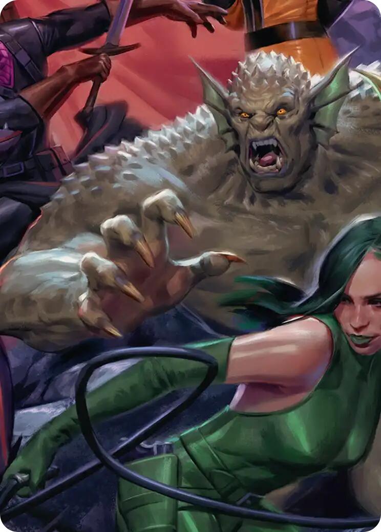Abomination, Irradiated Brute Art Card [Marvel Super Heroes Art Series] | Exor Games Dartmouth