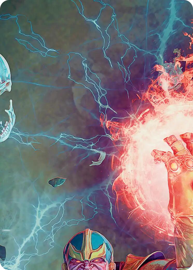 Thanos, the Mad Titan Art Card (2/9) [Marvel Super Heroes Art Series] | Exor Games Dartmouth