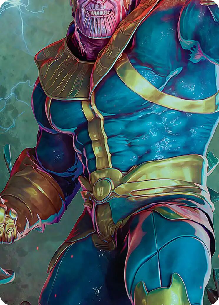 Thanos, the Mad Titan Art Card (5/9) [Marvel Super Heroes Art Series] | Exor Games Dartmouth