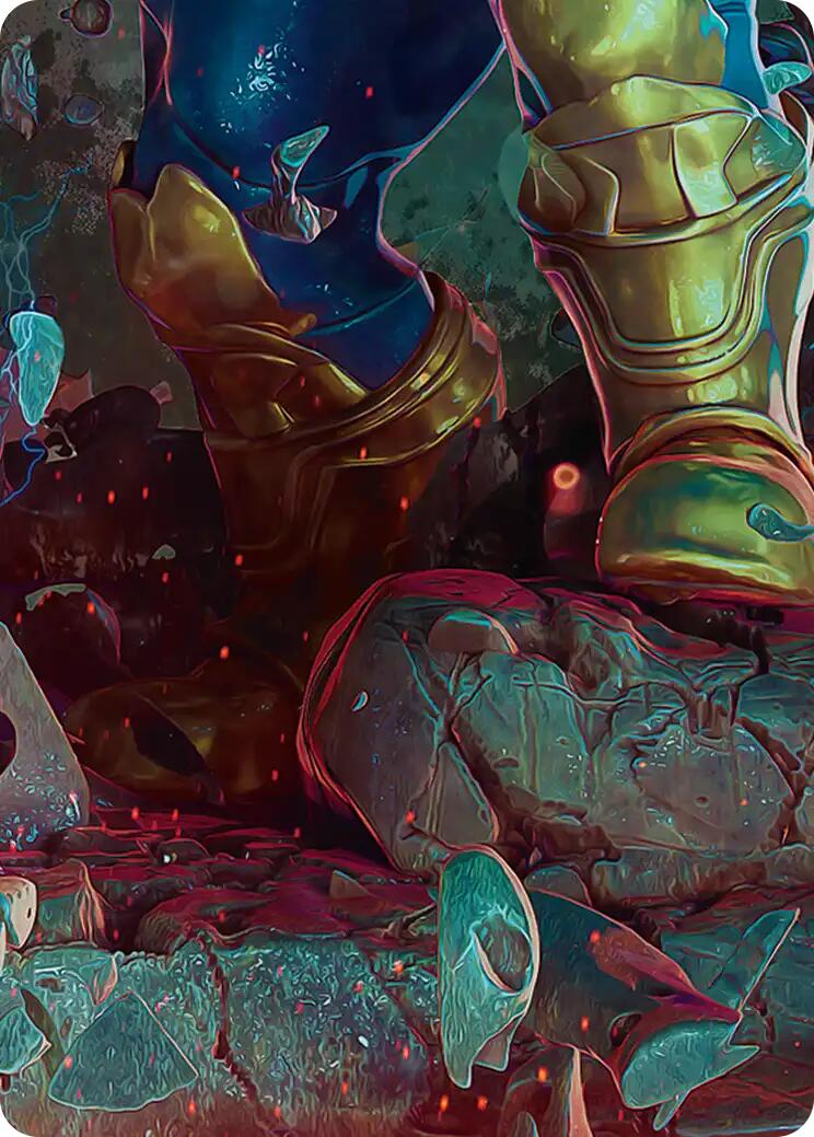 Thanos, the Mad Titan Art Card (8/9) [Marvel Super Heroes Art Series] | Exor Games Dartmouth