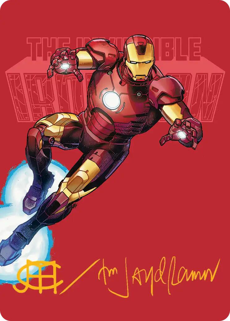The Invincible Iron Man Art Card (Gold-Stamped Signature) [Marvel Super Heroes Art Series] | Exor Games Dartmouth