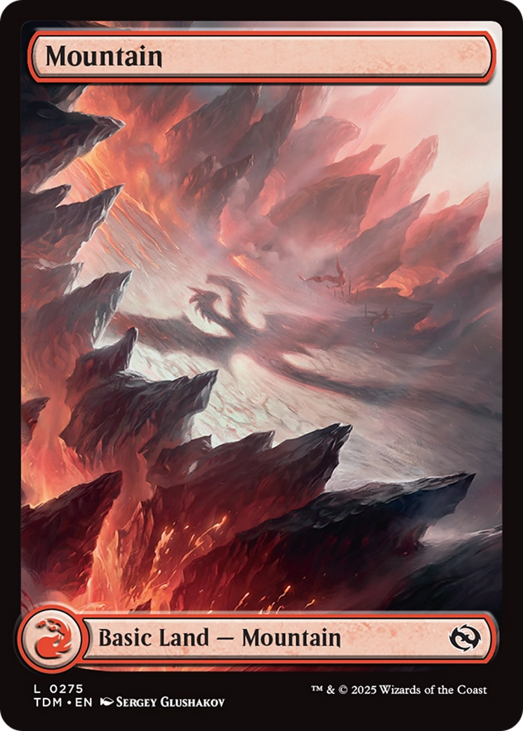 Mountain (0275) [Tarkir: Dragonstorm] | Exor Games Dartmouth