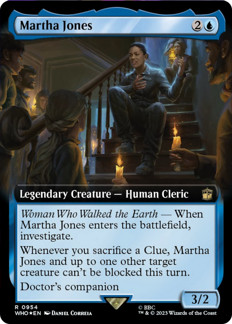 Martha Jones (Extended Art) (Surge Foil) [Doctor Who] | Exor Games Dartmouth