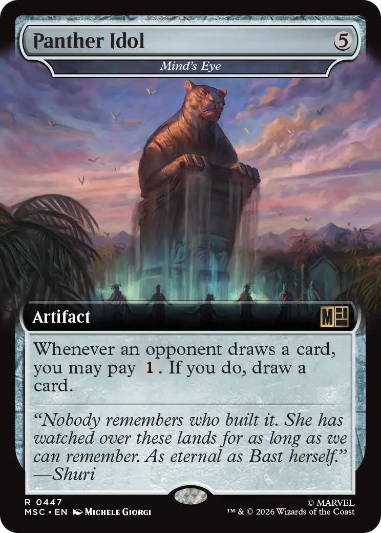 Panther Idol - Mind's Eye (Extended Art) [Marvel Super Heroes Commander] | Exor Games Dartmouth