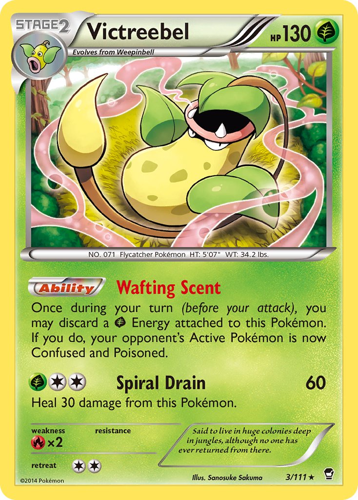 Victreebel (3/111) (Theme Deck Exclusive) [XY: Furious Fists] | Exor Games Dartmouth