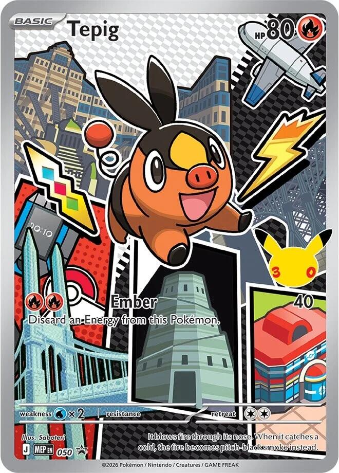 Tepig (050) [Mega Evolution Promo] | Exor Games Dartmouth