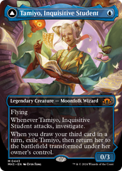 Tamiyo, Inquisitive Student // Tamiyo, Seasoned Scholar (Borderless) [Modern Horizons 3] | Exor Games Dartmouth