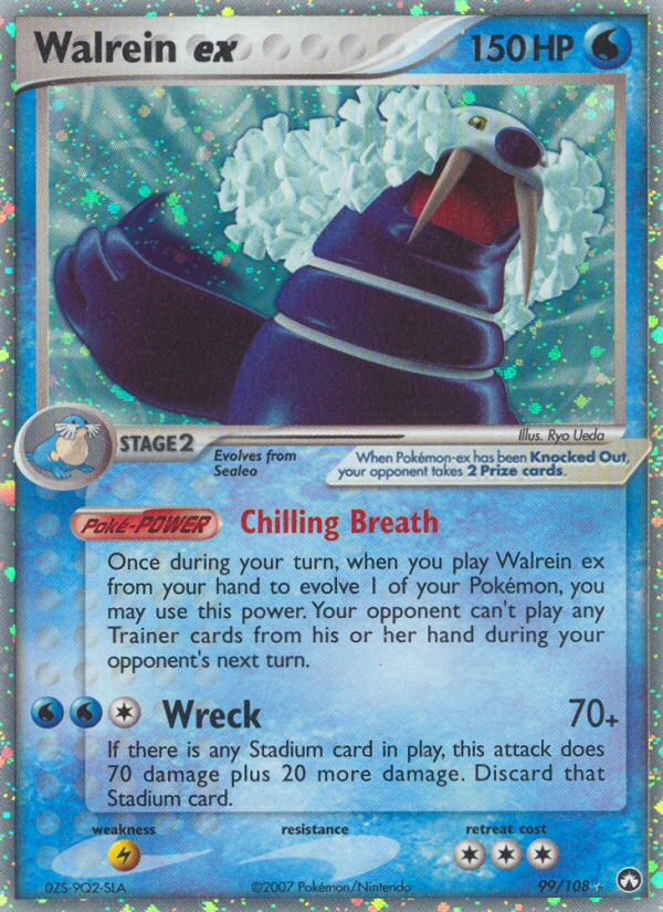 Walrein ex (99/108) [EX: Power Keepers] | Exor Games Dartmouth
