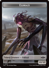 Eldrazi // Citizen Double-Sided Token [Tarkir: Dragonstorm Commander Tokens] | Exor Games Dartmouth