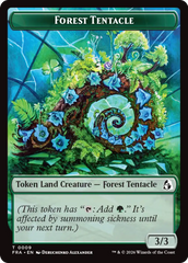 Forest Tentacle // Beast Double-Sided Token [Reality Fracture Tokens] | Exor Games Dartmouth
