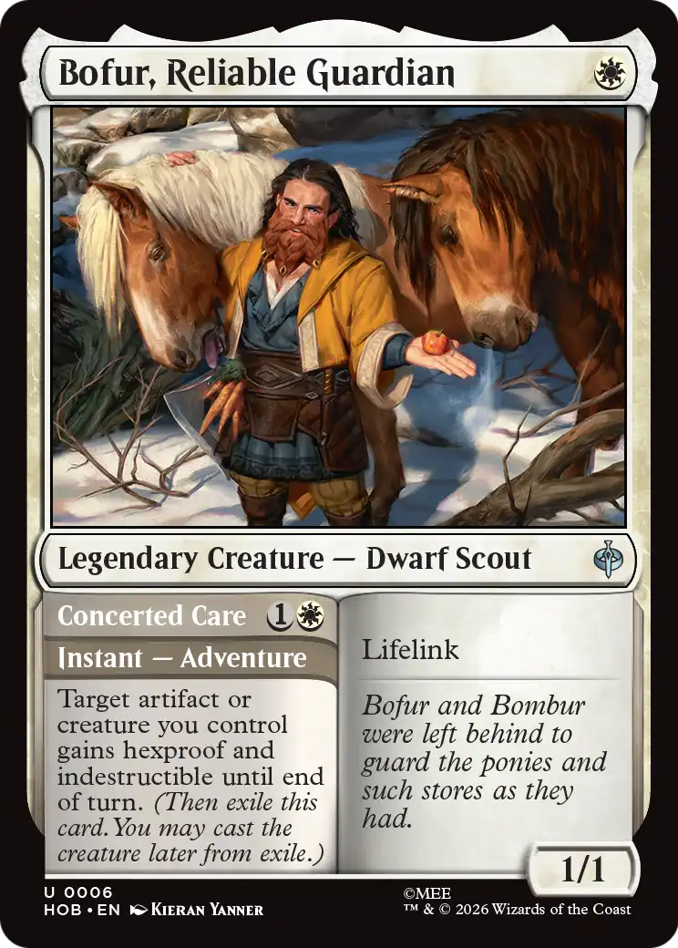 Bofur, Reliable Guardian [The Hobbit] | Exor Games Dartmouth