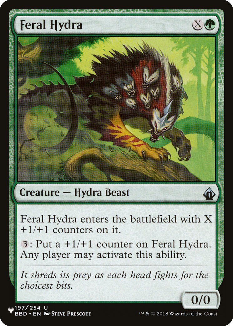 Feral Hydra [The List] | Exor Games Dartmouth