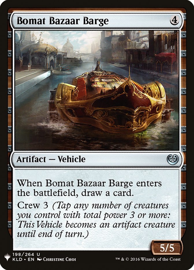 Bomat Bazaar Barge [Mystery Booster] | Exor Games Dartmouth