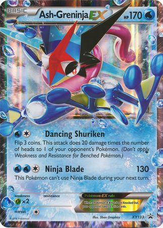 Ash-Greninja EX (XY133) (Jumbo Card) [XY: Black Star Promos] | Exor Games Dartmouth