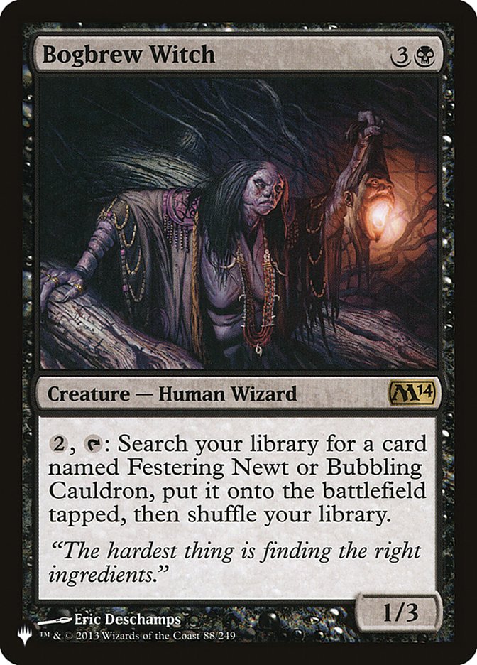 Bogbrew Witch [The List] | Exor Games Dartmouth