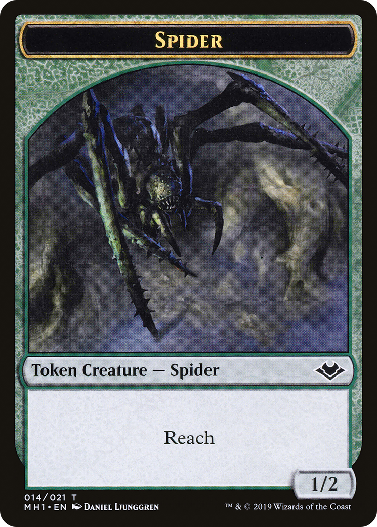 Shapeshifter // Spider Double-Sided Token [Modern Horizons Tokens] | Exor Games Dartmouth