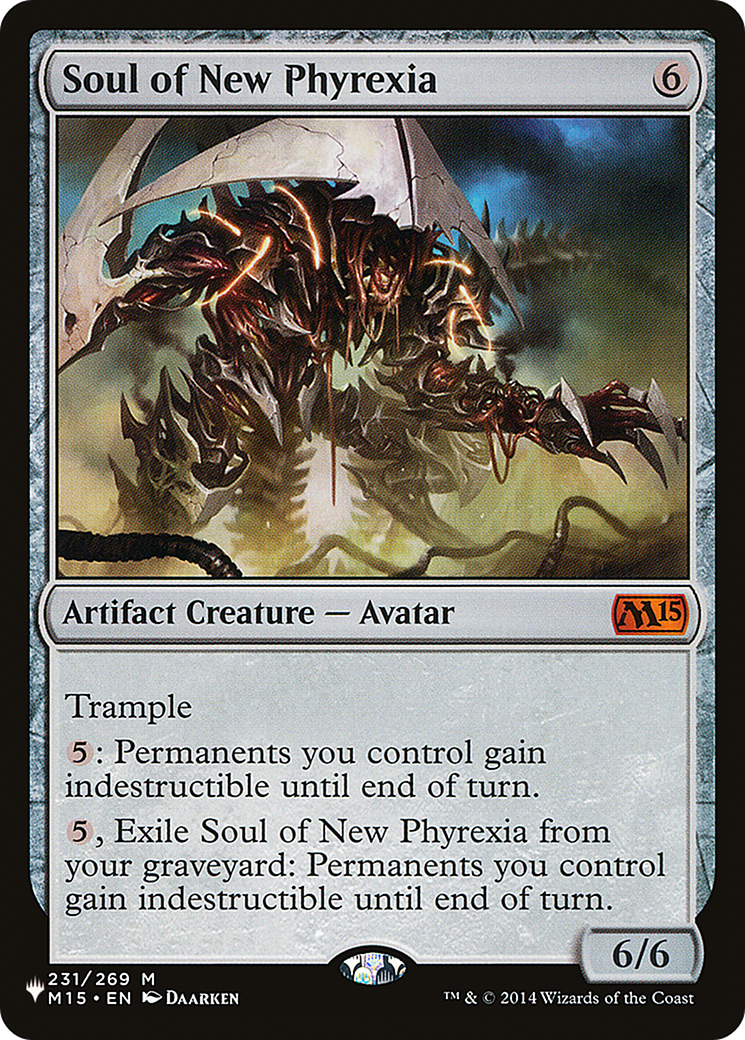 Soul of New Phyrexia [The List] | Exor Games Dartmouth