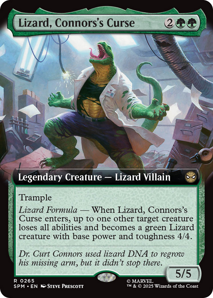Lizard, Connors's Curse (Extended Art) [Marvel's Spider-Man] | Exor Games Dartmouth