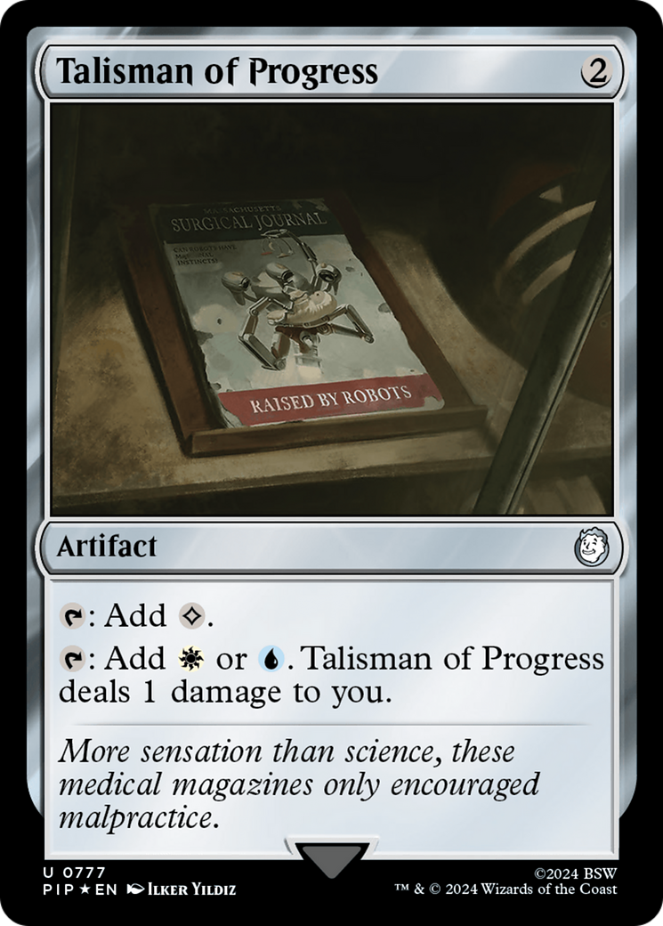 Talisman of Progress (Surge Foil) [Fallout] | Exor Games Dartmouth