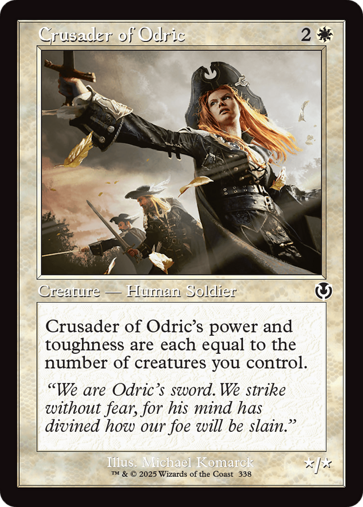 Crusader of Odric (Retro Frame) [Innistrad Remastered] | Exor Games Dartmouth