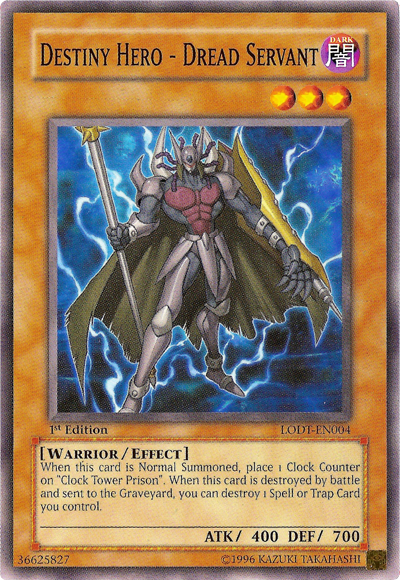 Destiny Hero - Dread Servant [LODT-EN004] Common | Exor Games Dartmouth