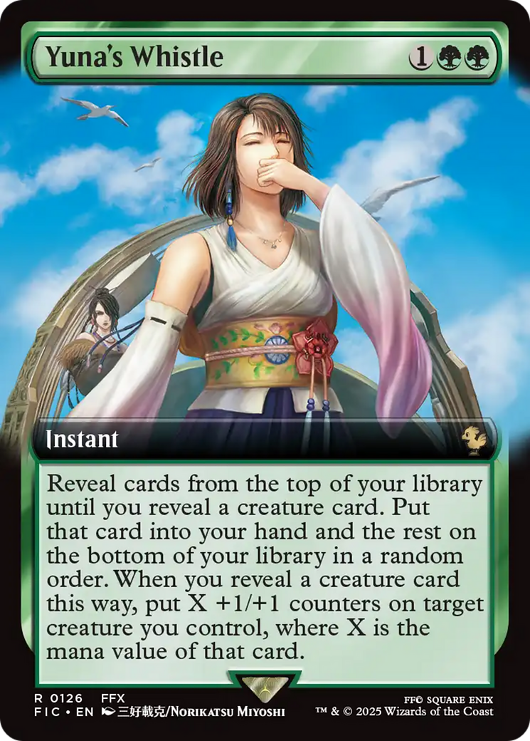 Yuna's Whistle (Extended Art) [FINAL FANTASY Commander] | Exor Games Dartmouth