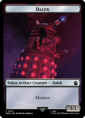 Dalek // Food (0026) Double-Sided Token [Doctor Who Tokens] | Exor Games Dartmouth