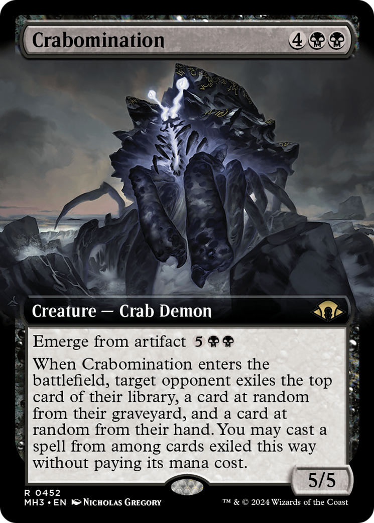 Crabomination (Extended Art) [Modern Horizons 3] | Exor Games Dartmouth