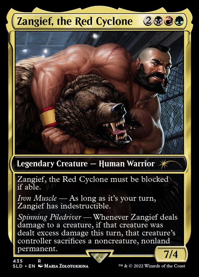 Zangief, the Red Cyclone [Secret Lair Drop Series] | Exor Games Dartmouth