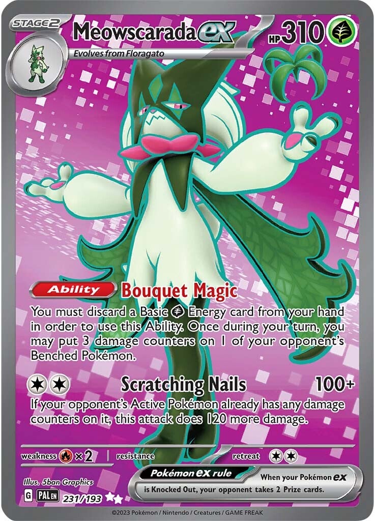 Meowscarada ex (231/193) [Scarlet & Violet: Paldea Evolved] | Exor Games Dartmouth