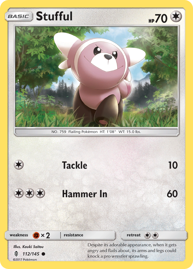 Stufful (112/145) [Sun & Moon: Guardians Rising] | Exor Games Dartmouth